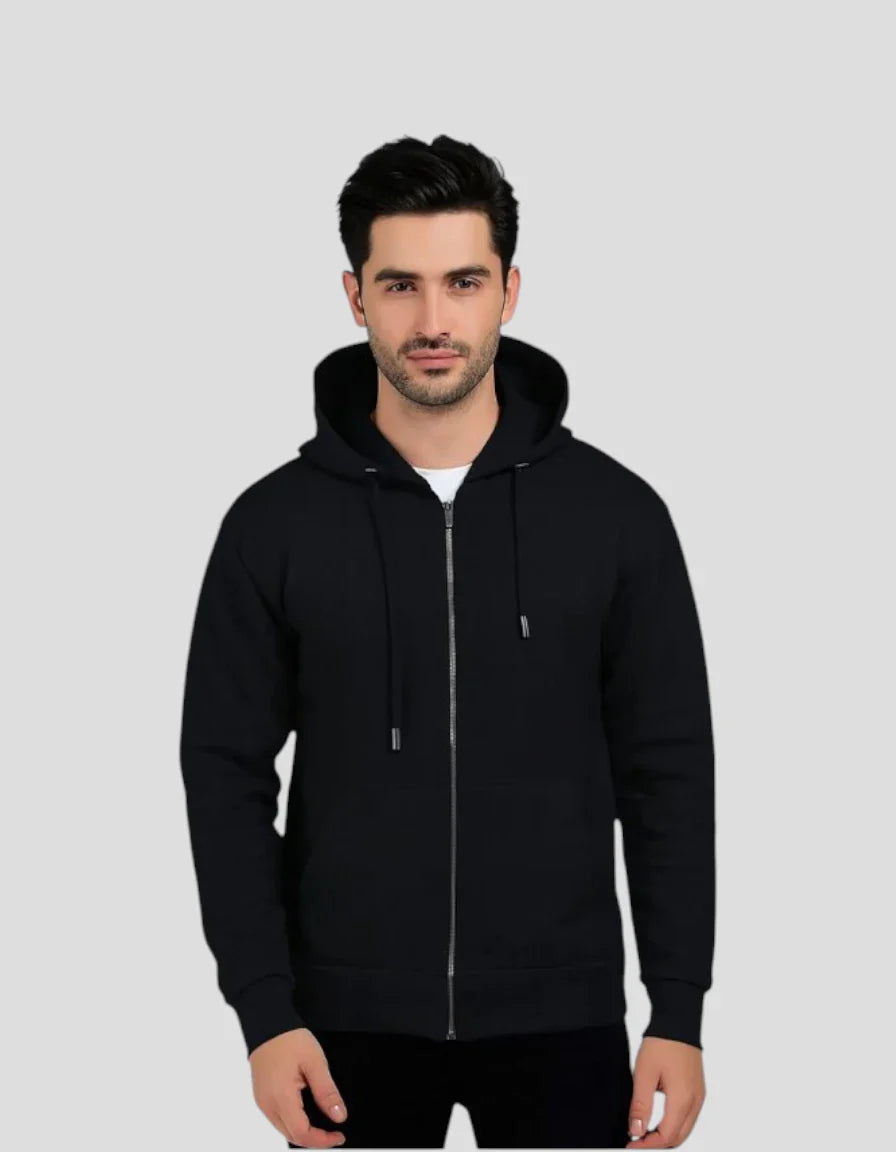 Unisex Zipper Hoodie