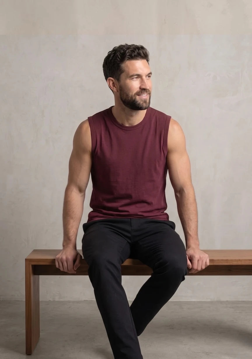Men's Sleeveless Workout T-Shirt