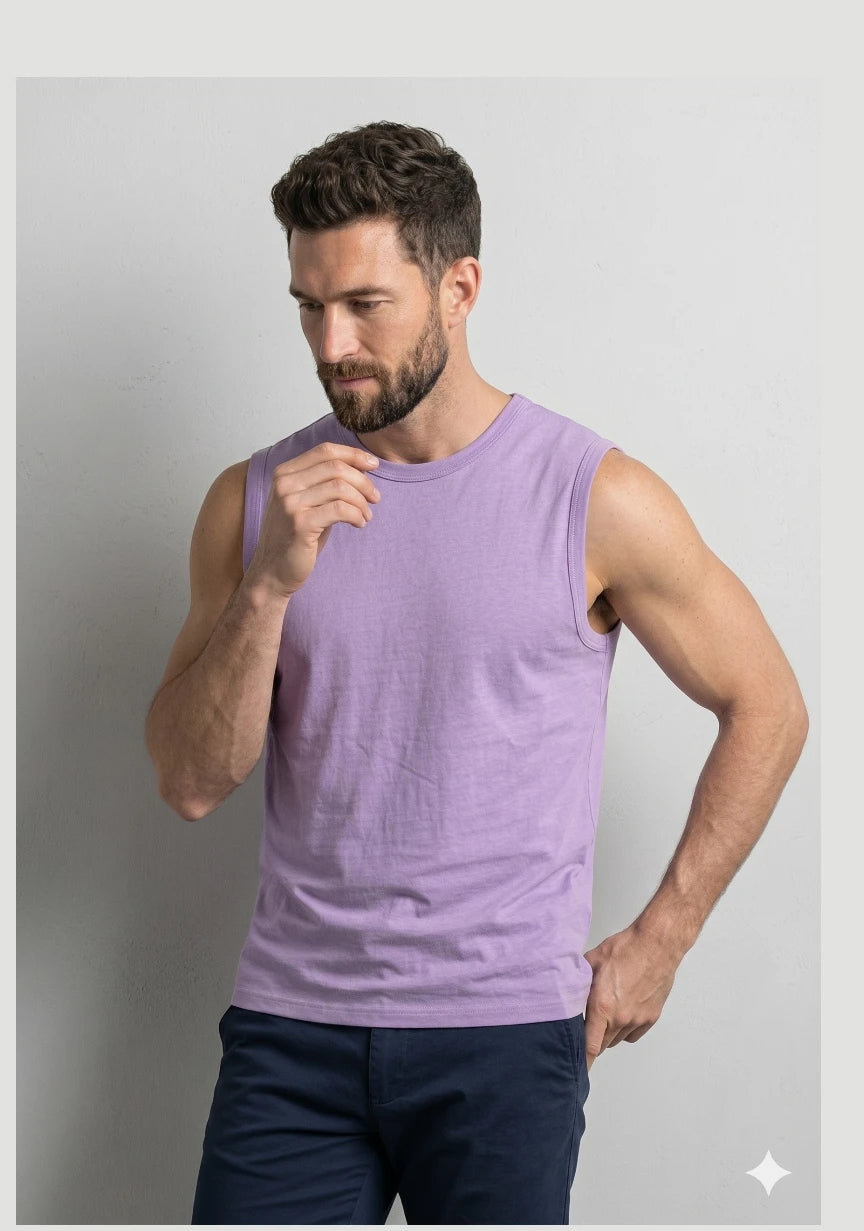 Men's Sleeveless Workout T-Shirt