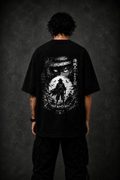 Luffy — Sea of Freedom Terry Oversized Tee