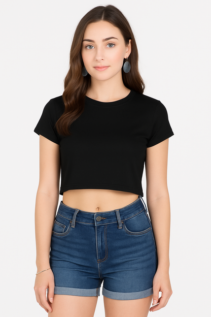 Lavender Crop Top