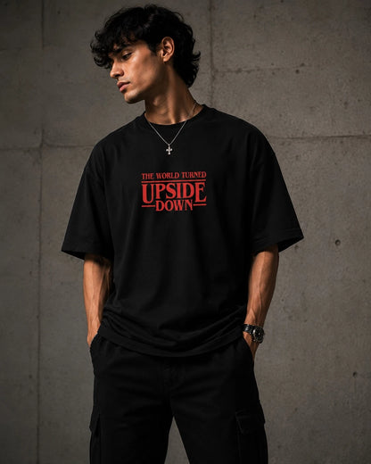 Stranger Things Unisex Terry Oversized Tee