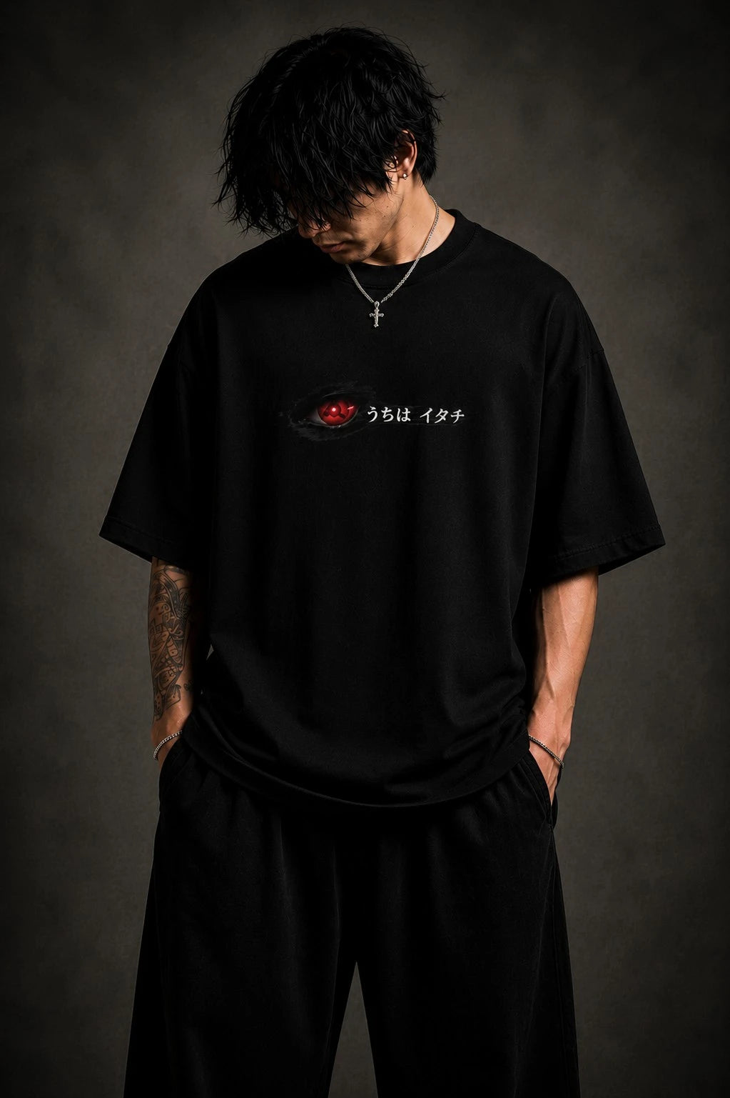 Itachi Unisex Terry Oversized Tee