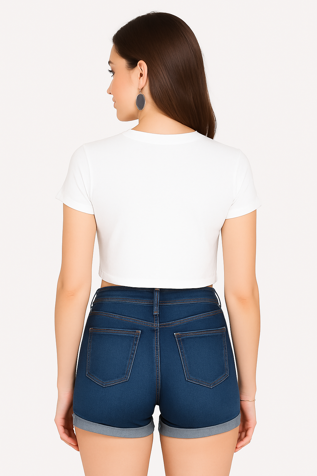 Lavender Crop Top