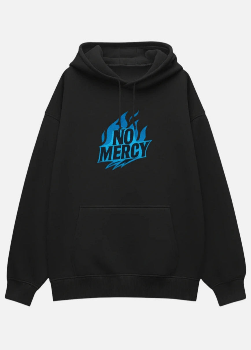 Unisex Oversized Hoodie "NO MERCY"