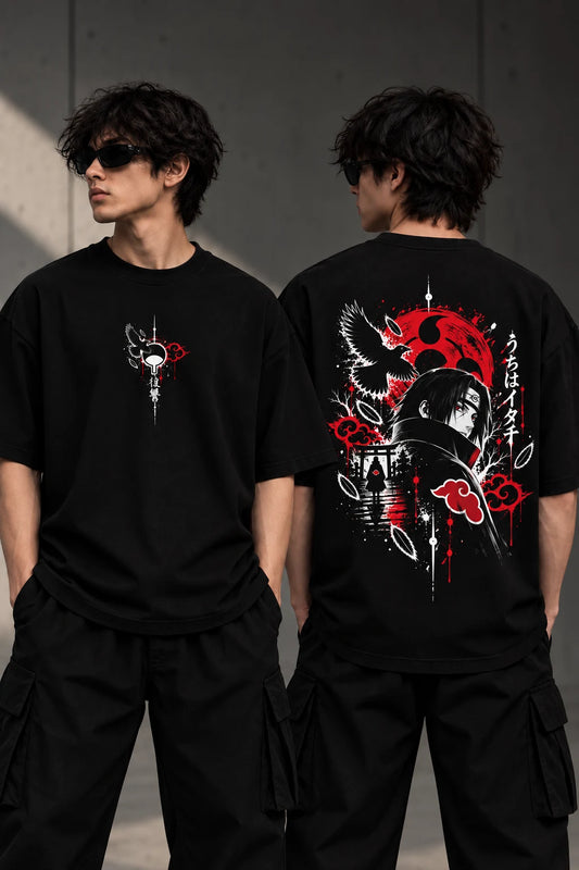 Itachi uchiha Premium Terry Oversized Tee