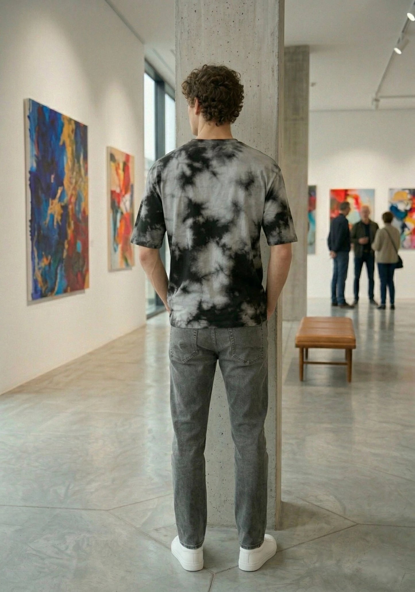 Unisex Tie Dye Oversized T-Shirt