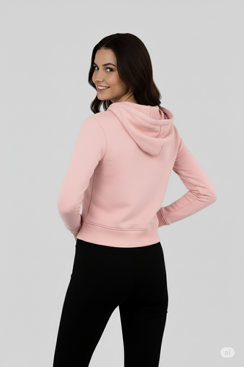 Female Cropped Hoodie