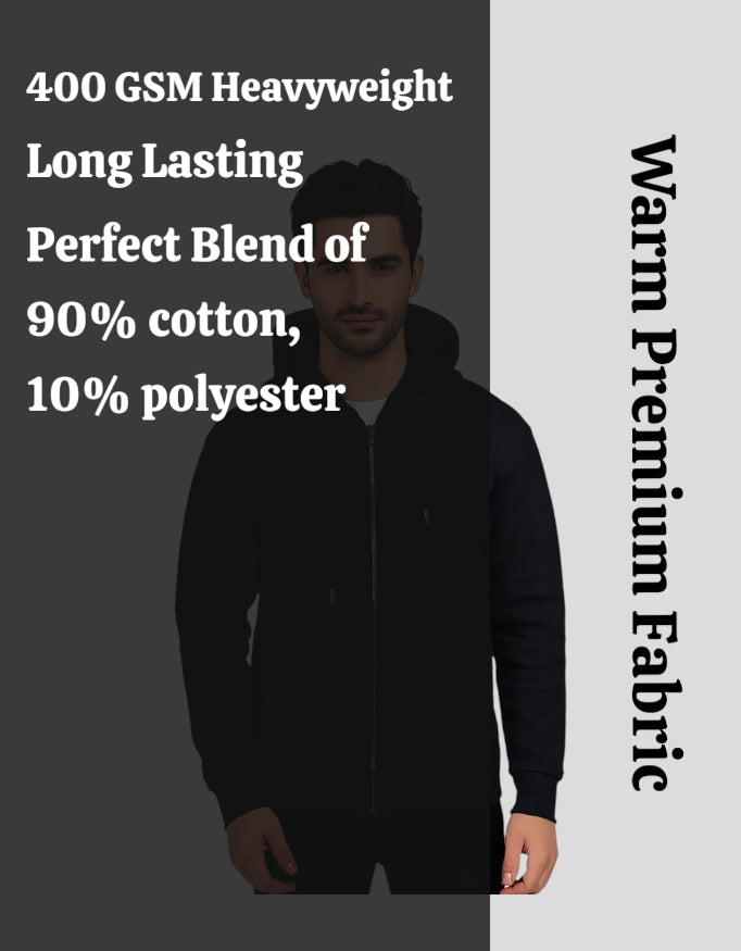 Unisex Zip Hoodie