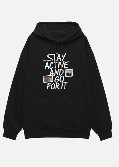 Unisex Oversized Hoodie "Go For It"