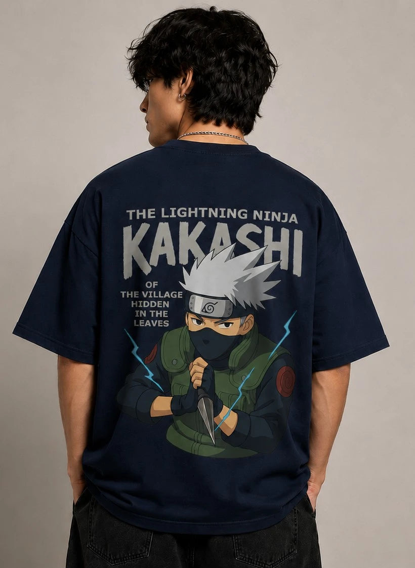 Kakashi Unisex Terry Oversized Tee