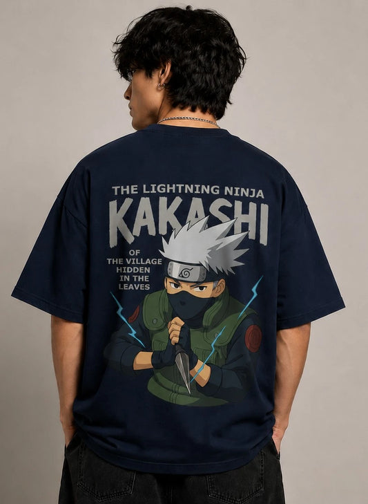 Kakashi Unisex Terry Oversized Tee