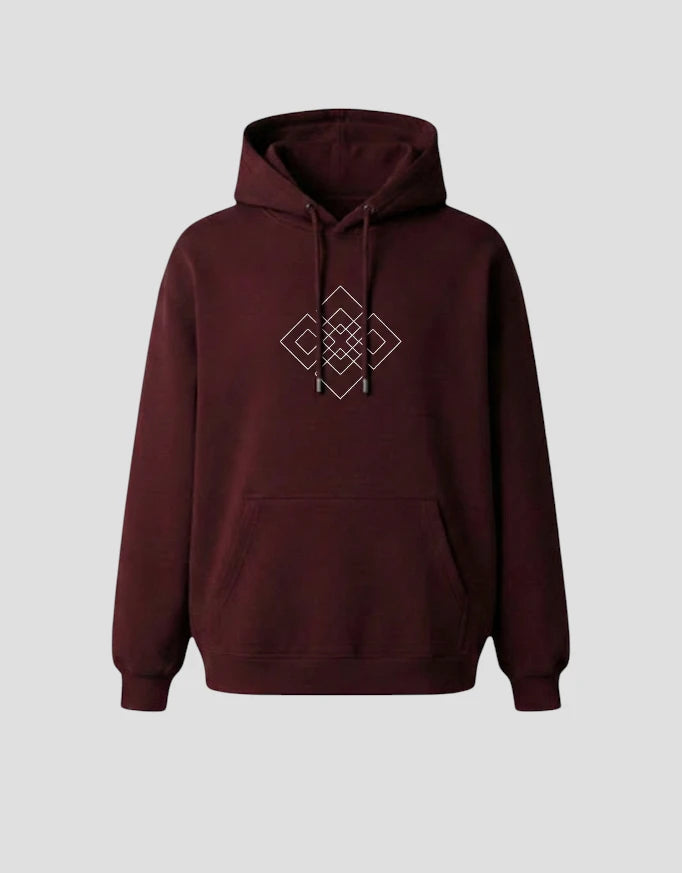 Unisex Hoodie Nested Diamond