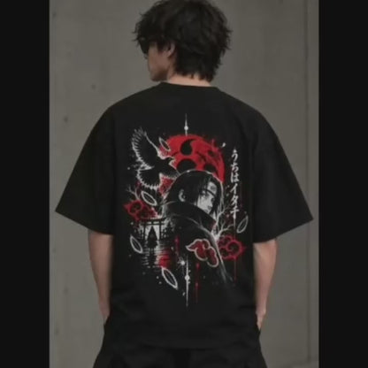 Itachi uchiha Premium Terry Oversized Tee