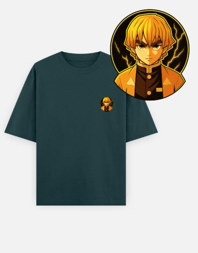 ZENITSU Unisex Oversized Classic Cotton T-Shirt
