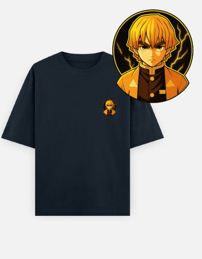 ZENITSU Unisex Oversized Classic Cotton T-Shirt
